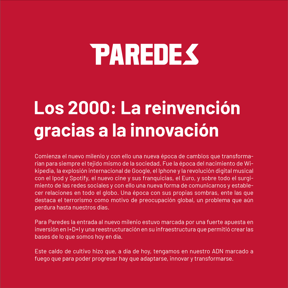 Años 2000 - Paredes